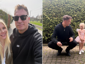 Maxi López y Daniela Christiansson disfrutaron un fin de semana de lujo en Ginebra, Suiza