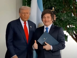Trump convocó a Milei a participar del “Board of Peace”, una organización para la paz global