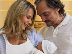 Rocío Marengo y Eduardo Fort celebraron la Navidad en casa con Isidro tras su alta médica