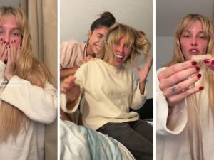 La Reini se quitó sus extensiones en plena “noche de chicas” y sorprendió con un cambio de look en Miami