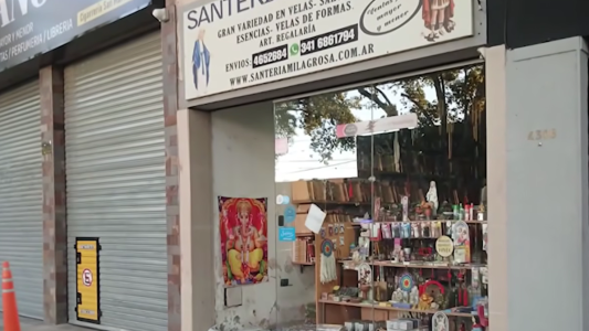 Robo y destrozos en una santería de San Martín al 4300