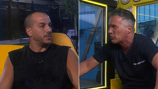 Tensión en Gran Hermano Generación Dorada: fuerte cruce entre Emanuel Di Gioia y Eduardo Carrera tras una sanción