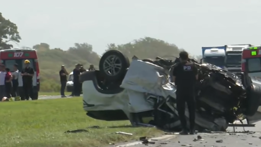 Autopista Rosario–Santa Fe: dos fallecidos y 11 heridos tras el choque en Oliveros