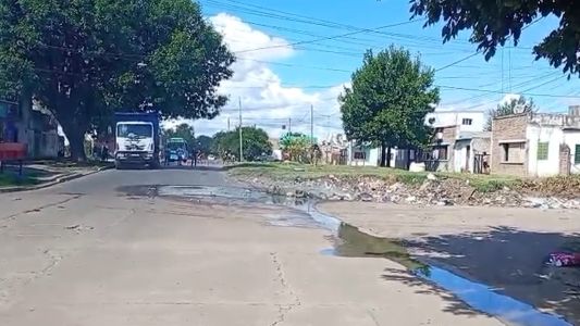 Fuga de gas en Barrio Moderno: cortaron la calle por trabajos de emergencia