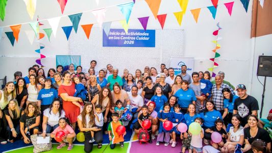 Iniciaron las actividades en los centros Cuidar