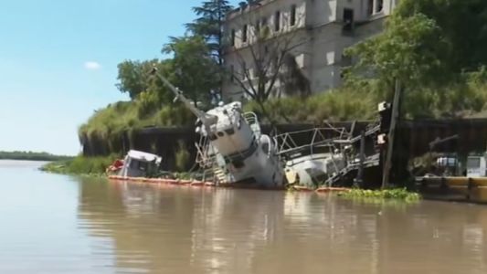 El Mangrullo en alerta por dos embarcaciones que podrían hundirse