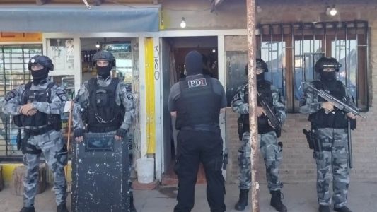 Pérez: cinco allanamientos por microtráfico terminaron con dos detenidos en Cabin 9