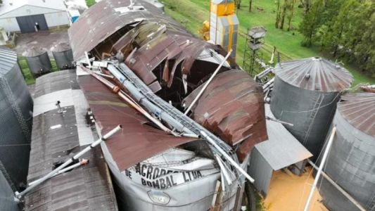 Tragedia en Bombal: confirman una muerte tras el devastador tornado