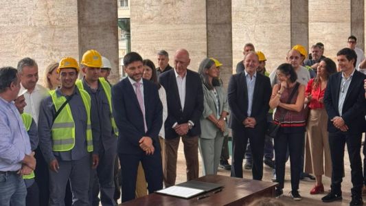 El Gobierno de Santa Fe retoma las obras en el Monumento a la Bandera