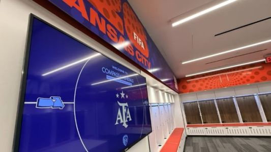 La Selección argentina inspeccionó su base en Kansas antes del Mundial