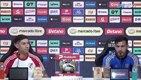 Superclásico: Paredes y Montiel anticiparon el Boca vs River y pidieron respeto por el árbitro