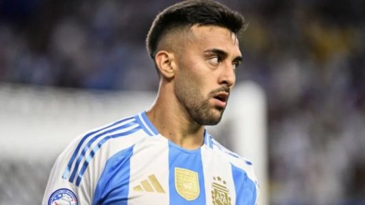 Alarma en la Selección Argentina: Nicolás González se lesionó y estará al menos tres semanas afuera