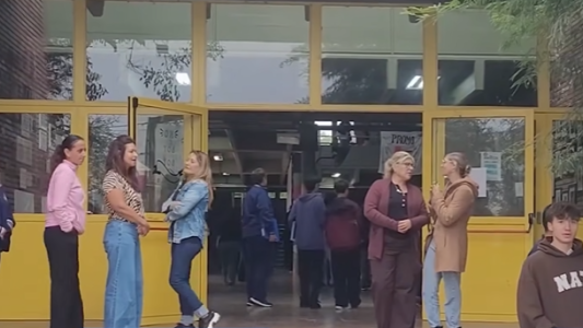 Retomaron las clases en la escuela de la tragedia