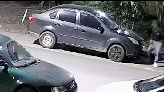 El ladrón de las baterías: revisó varios autos y ejecutó el robo