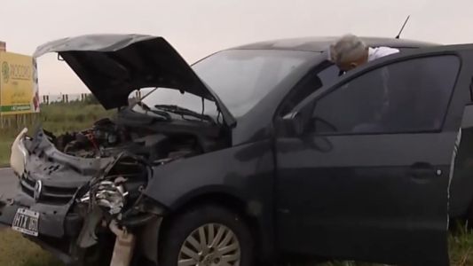 Demoras en el ingreso a Rosario por un choque en cadena