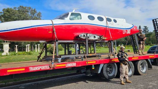 Subastan bienes decomisados al delito: una avioneta será la gran protagonista