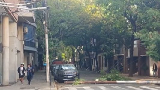 Se desplomó una columna y la línea K quedó fuera de servicio