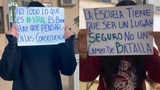 Alumnos hicieron un video para desalentar las falsas amenazas en las escuelas