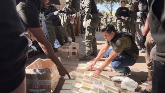 Golpe al narcotráfico: quemaron 1.700 kilos de droga