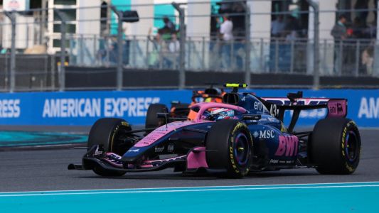Franco Colapinto cerró el Sprint de Miami en la décima posición