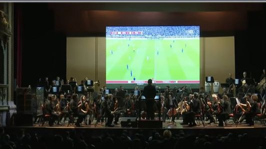 La Sinfónica Provincial presentó “La Scaloneta Sinfónica”, un concierto que une fútbol y música clásica