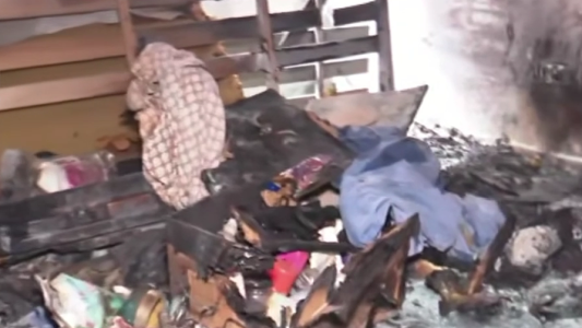 Un caloventor explotó y provocó pérdidas casi totales en una vivienda