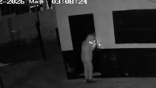 Destrozos en el club "Combate de San Lorenzo"