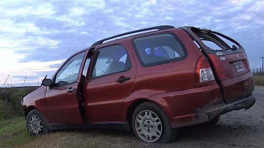 Grave accidente en Álvarez: una bebé de 2 meses permanece internada en terapia intensiva