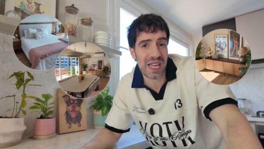 Martín Cirio mostró su impactante departamento en Belgrano: cinco baños, estudios y una reforma total