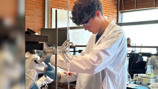 Valentino Formaggini: estudiante del Poli oro en Química