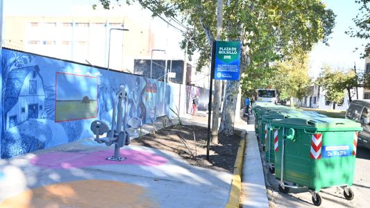 Inauguraron una nueva plaza de bolsillo en barrio Industrial