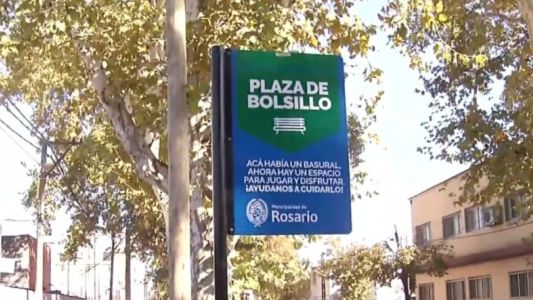 Inauguraron una nueva plaza de bolsillo en barrio Industrial