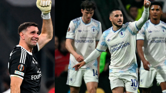 Dibu Martínez y Emiliano Buendía se consagraron campeones de la Europa League con Aston Villa