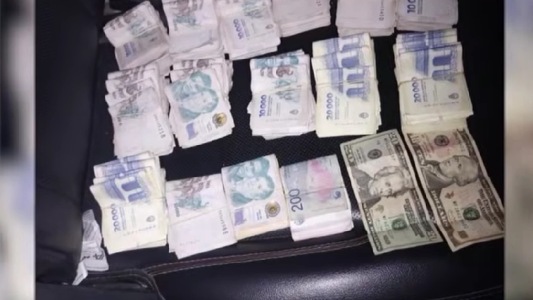 Persecución en Circunvalación: manejaba borracho a 150 km/h y con 15 millones de pesos en efectivo