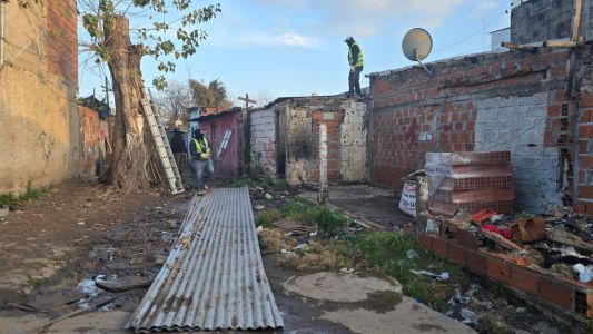 Derribaron otro búnker de drogas en Rosario bajo la Ley de Microtráfico