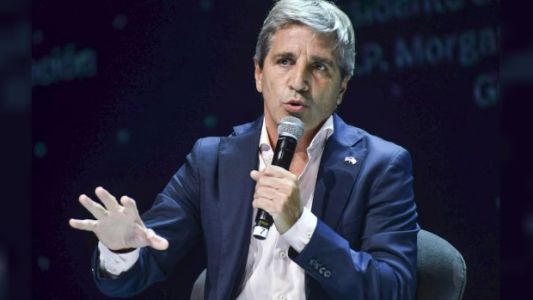 Caputo insiste en que “lo peor ya pasó” y apuntó contra Kicillof: “No va a ser presidente"