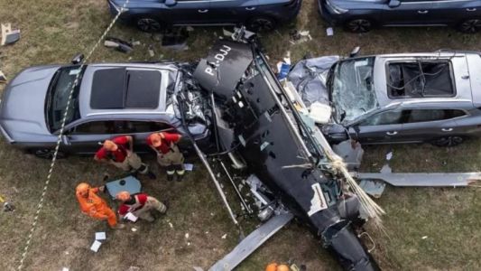 Investigan si uno de los helicópteros que chocó en Río hacía vuelos ilegales