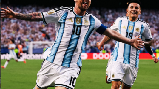 ¡Fiesta Albiceleste!: Con un Messi imparable, Argentina aplastó a Argelia en Kansas