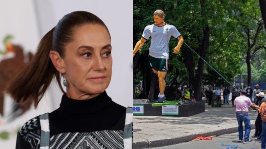 Sheinbaum promete que la apertura del Mundial será "en paz" a pesar de las protestas del maestros en CDMX