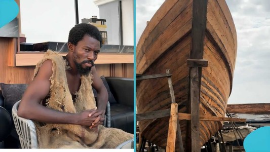 Ebo Noah, el "Noé" de Ghana que construyó un arca para un diluvio que nunca llegó
