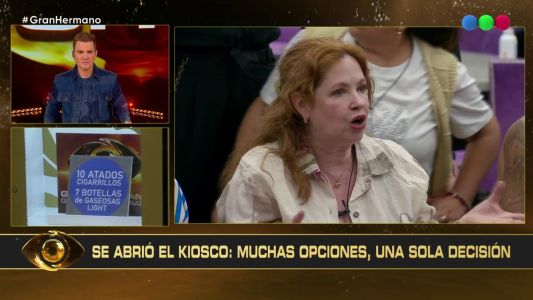 Gran Hermano: se abrió el kiosco por primera vez y hubo gritos, votación y reclamos