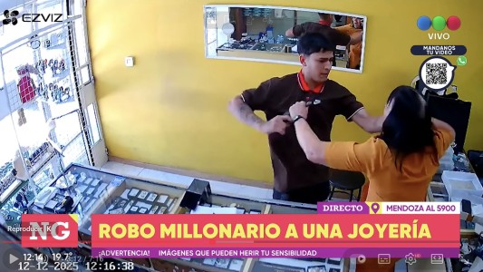 Violento asalto a una joyería de la zona oeste: simularon ser clientes y golpearon a la dueña