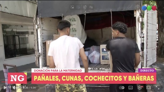 Solidaridad en la Maternidad Martín recibió importantes donaciones para mamás y bebés
