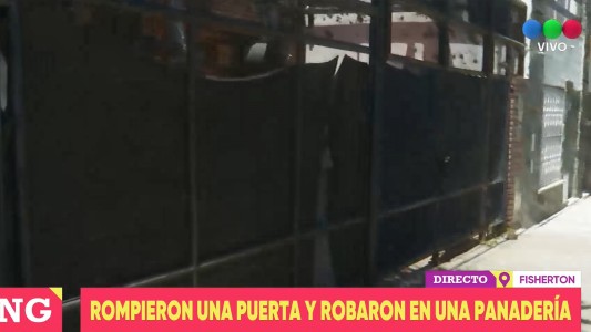 Escruche en Fisherton: robaron una máquina de café y comieron dentro del local