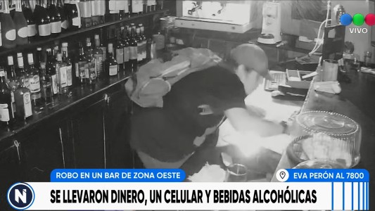 Robo en un bar de la zona oeste de Rosario: se llevaron dinero, un celular y bebidas alcohólicas