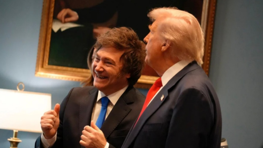 Milei negó negociaciones con Trump para recibir deportados