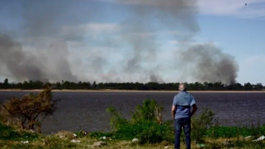 Preocupan las quemas en las islas frente a Rosario y el impacto del humo en la región