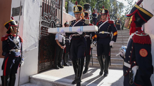 El sable de San Martín viaja al encuentro de su historia