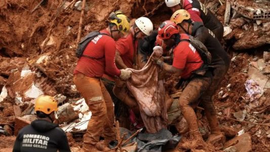 Ya son 46 los muertos por las inundaciones en el sudeste de Brasil