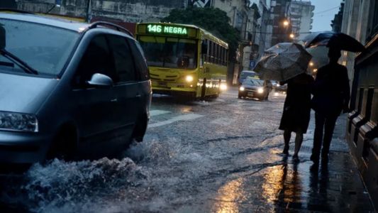 Alerta amarillo en Rosario: semana con lluvias, tormentas y posible granizo